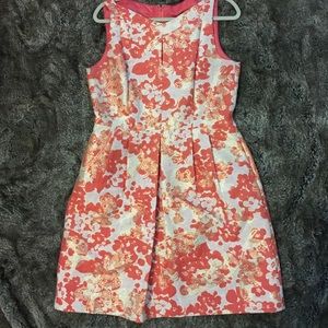 Tahari designer metallic dress